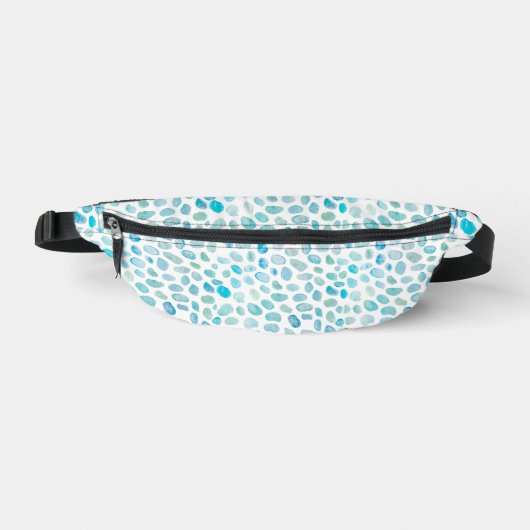 Seaglass Coastal Muster Pebble Bauchtasche (Vorderseite)