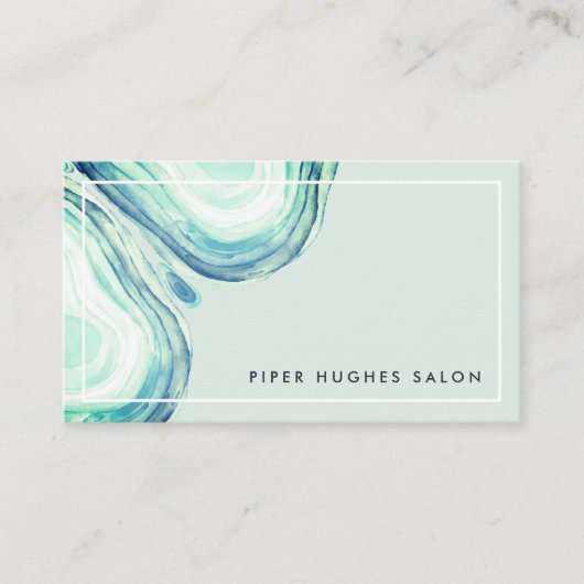 Seaglass Geode | Loyalität Treuekarte (Vorderseite)