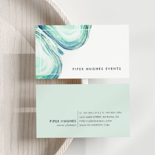 Seaglass Geode Visitenkarte