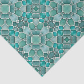 Seaglass Mosaik Muster Ocean Theme Craft Projekte Seidenpapier (Ausschnitt)