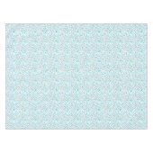 Seaglass Muster Türkis Pebble Küste Textur Tischdecke (Vorderseite (Horizontal))
