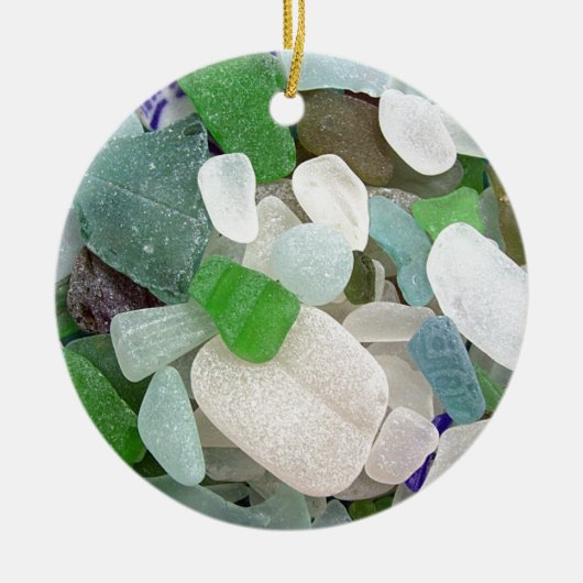 Seaglass Serendipity Keramikornament (Vorne)