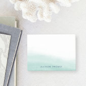 Seaglass Tides Personalisiert Post-it Klebezettel
