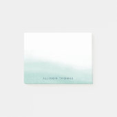 Seaglass Tides Personalisiert Post-it Klebezettel (Vorderseite)