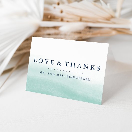 Seaglass Tides Vielen Dank Dankeskarte