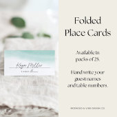 Seaglass Tides Wedding Platzkarten
