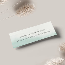 Seaglass Tides Wedding Website RSVP Cards