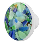 Seaglass Türknauf - Keramik Strand Wohngestaltung Keramikknauf (Rechts)
