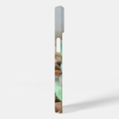 Seaglass und Strand Sand aquamarin blau grün Case-Mate iPhone Hülle (Rückseite / Rechts)