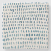 Seaglass Watercolor Marble Stone Untersetzer (Vorderseite)