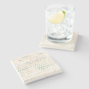 Seaglass Watercolor Marble Stone Untersetzer