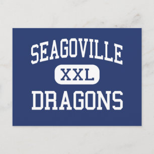 Seagoville Dragons Middle Seagoville Texas Postkarte