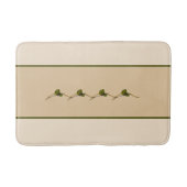 Seagrape Blooms Stripe - Dunes- Badematte (Vorderseite)