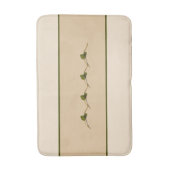 Seagrape Blooms Stripe - Dunes- Badematte (Vorderseite Vertikal)