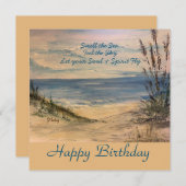 Seagrass Flat Card Dankeskarte (Vorne/Hinten)