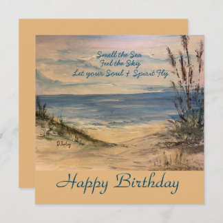 Seagrass Flat  Card Dankeskarte