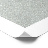 Seagrasse im Nebel Poster (Ecke)