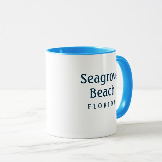 Seagrove Beach Florida Tasse (VorderseiteRechts)