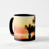 Seagrove Strand, Florida - Sonnenuntergang- und Tasse (Vorderseite Links)