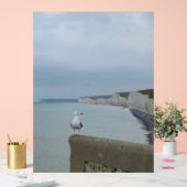 Seagul and Seven Sisters cliffs, Vereinigtes König Acrylschild (Hochzeit)