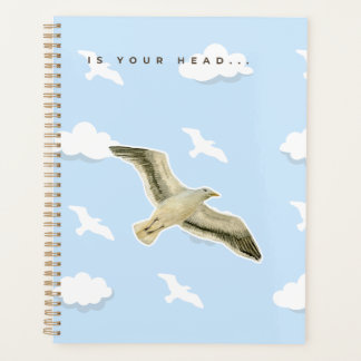 Seagul in the Clouds Planner Planer