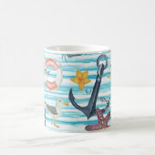 Seagul Starfish Pattern Kaffeetasse (Mittel)