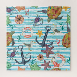 Seagul Starfish Pattern Puzzle