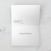 Seagulas on Beach Birthday Card w Bible Verse2 Karte (Innenseite)