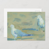 Seagull 1 postkarte (Vorne/Hinten)