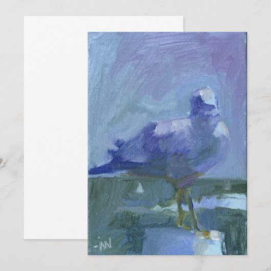 Seagull 4 einladung (Vorne/Hinten)