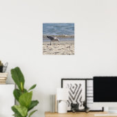 Seagull am Beach Poster (Heimbüro)