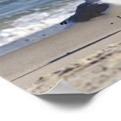 Seagull am Beach Poster (Ecke)
