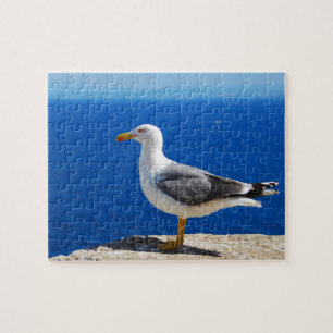 Seagull am Strand Puzzle