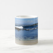 Seagull am Strand, Tasse (Mittel)