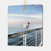 Seagull am Strand von Hermosa Keramikornament (Links)
