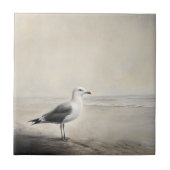Seagull am Ufer Fliese (Vorderseite)