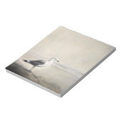Seagull am Ufer Notizblock (Rotiert)