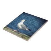 Seagull an der Bucht Fliese (Seite)