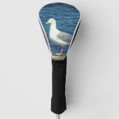 Seagull an der Bucht Golf Headcover (Vorderseite)