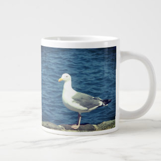 Seagull an der Bucht Jumbo-Tasse