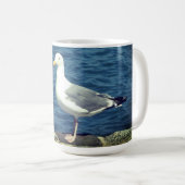 Seagull an der Bucht Kaffeetasse (VorderseiteRechts)