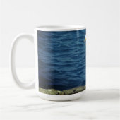 Seagull an der Bucht Kaffeetasse (Links)