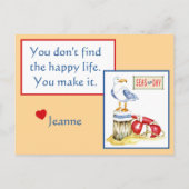 Seagull Anycard Postkarte (Rückseite)