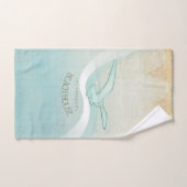 Seagull Aqua Blue ID623 Badhandtuch Set (Handtuch)