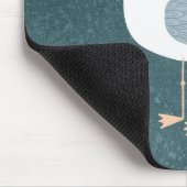 Seagull Aquamarin Mousepad (Ecke)