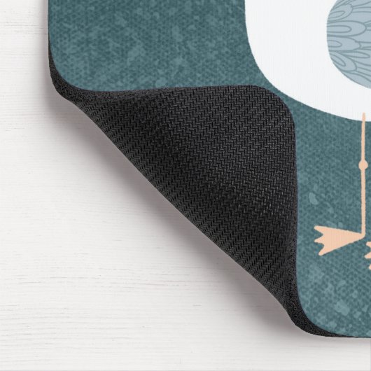 Seagull Aquamarin Mousepad (Ecke)