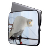Seagull auf dem Notebook-Computer-Sieb Laptopschutzhülle (Vorderseite Links)