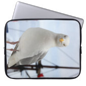 Seagull auf dem Notebook-Computer-Sieb Laptopschutzhülle (Vorderseite)