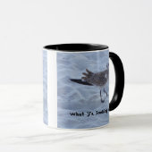 Seagull auf der Beach Tasse (VorderseiteRechts)