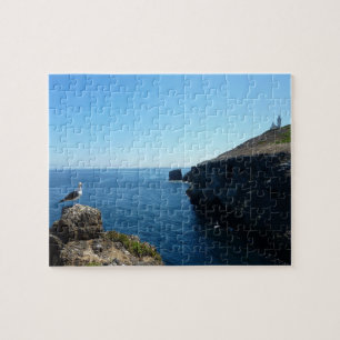 Seagull auf der Insel Anacapa auf den Kanalinseln Puzzle